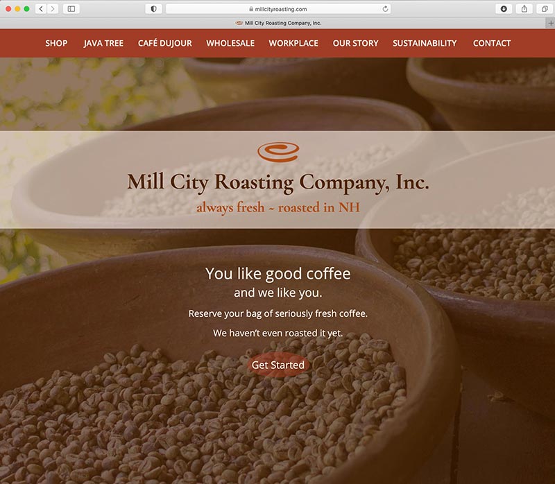 Mill City Responsive Website